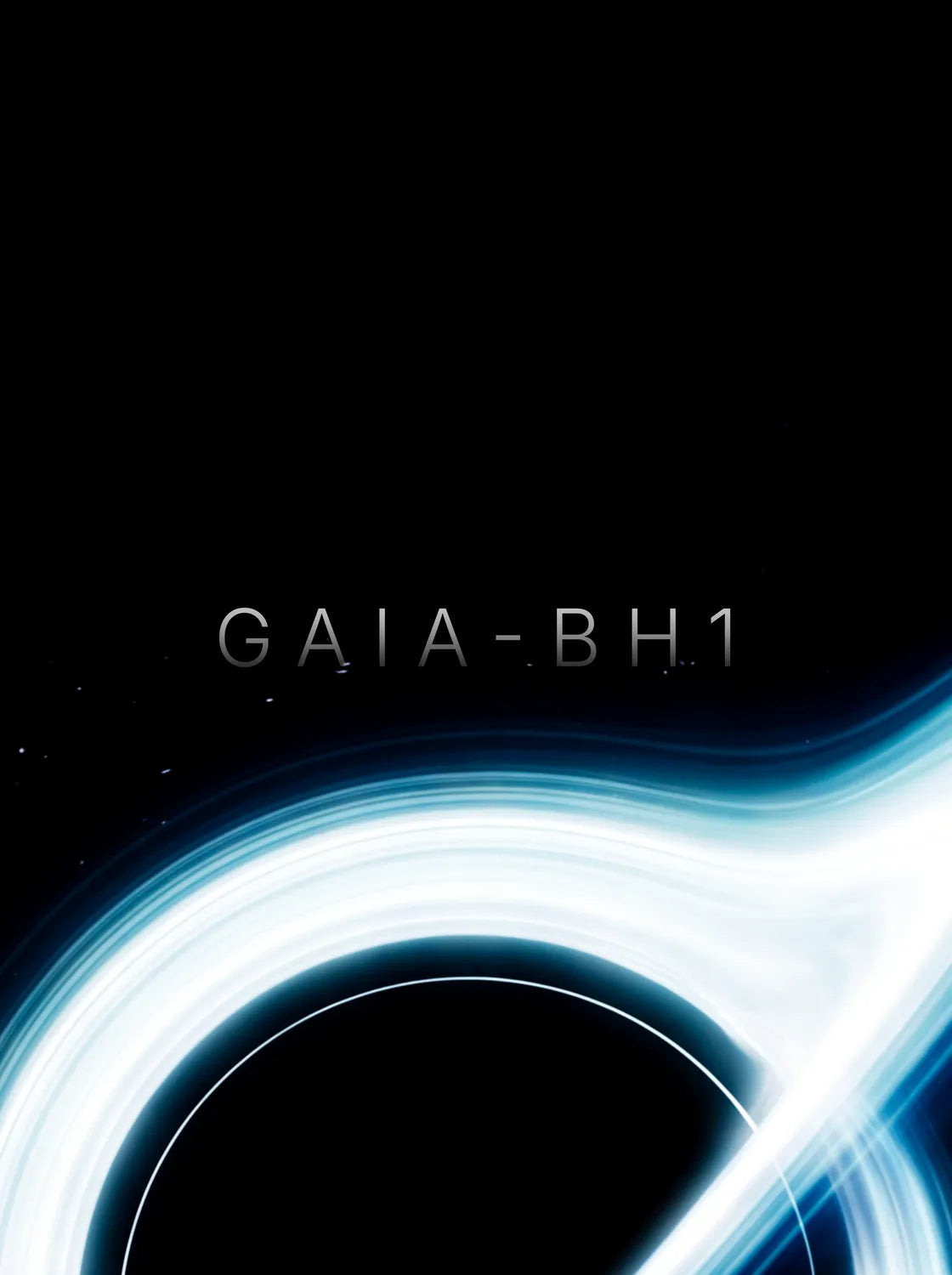 Tableau Gaia BH1 Horizon | en Métal Format A3