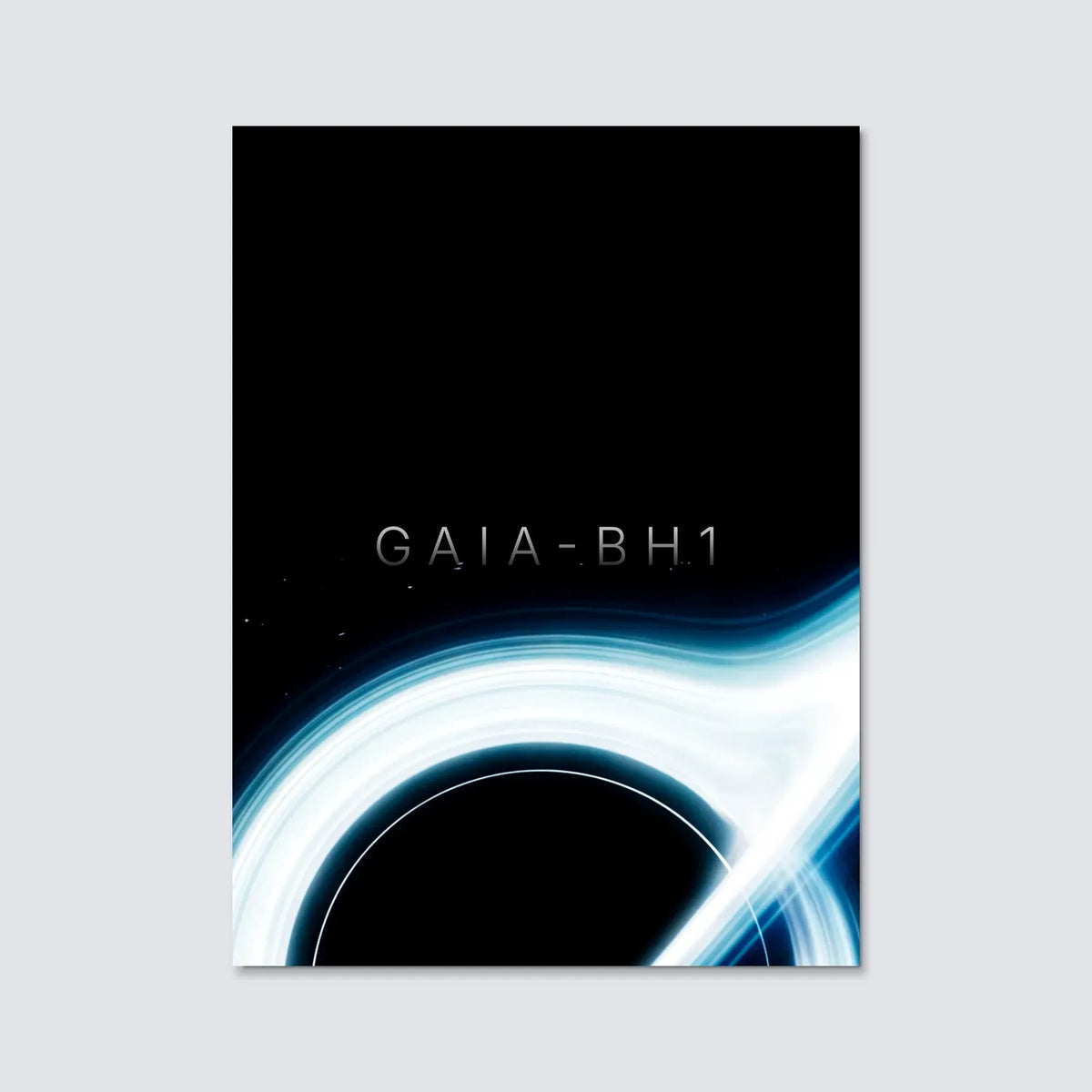 Tableau Gaia BH1 Horizon | en Métal Format A3