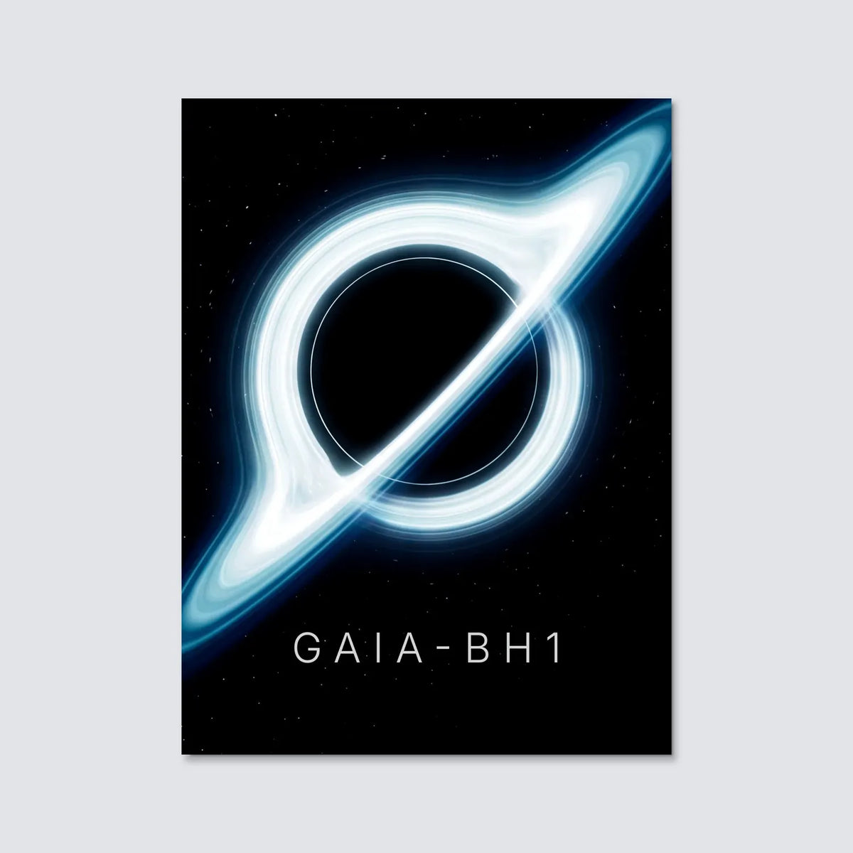 Tableau Gaia BH1 | en Métal Format A3