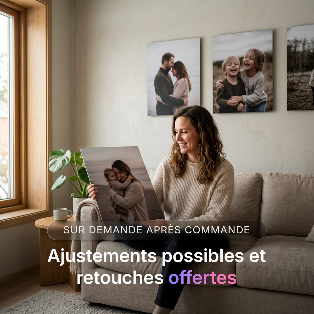 Tableau photo personnalisé | en Métal Format A3