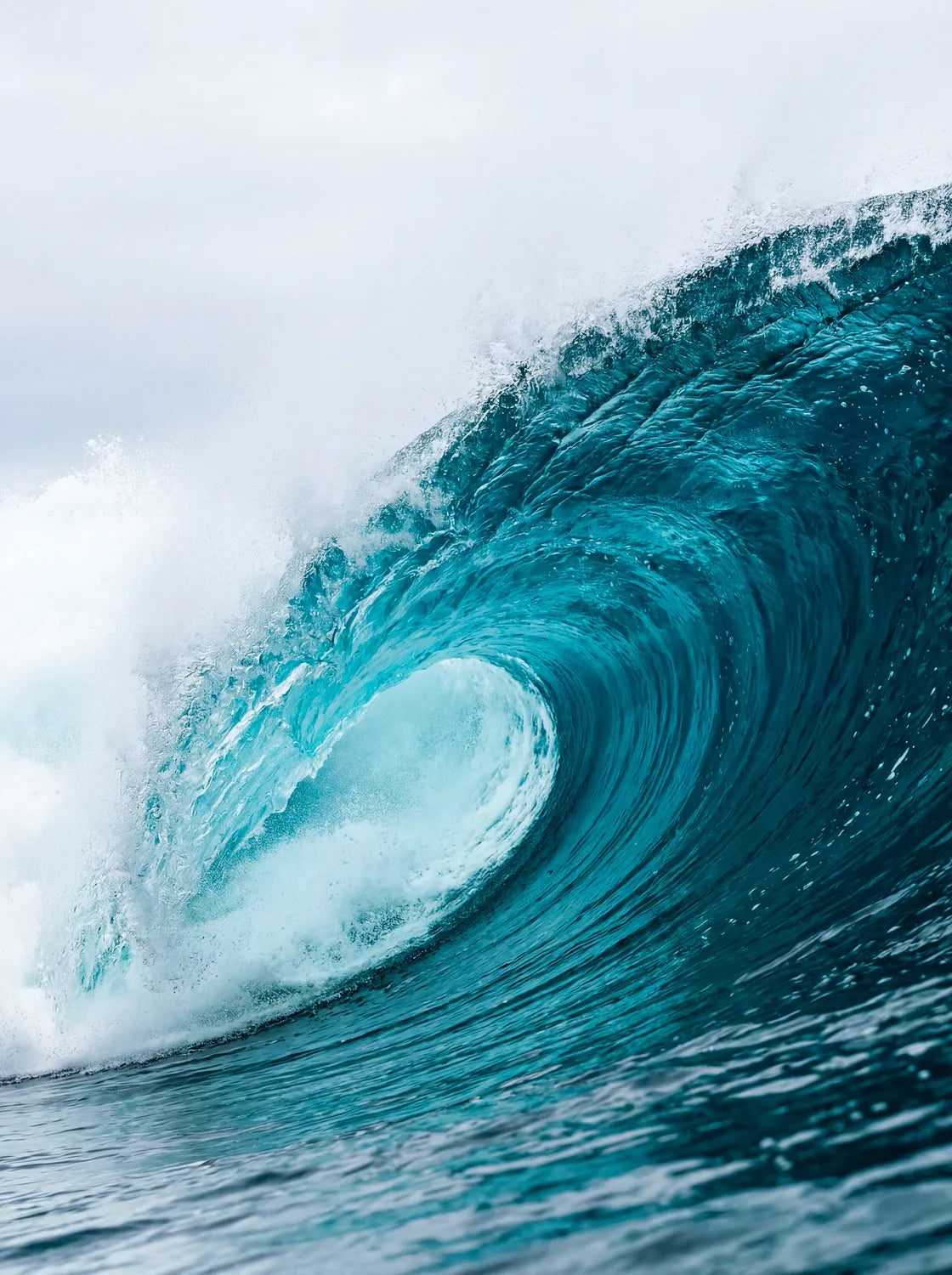 Tableau Vague | en Métal Format A3