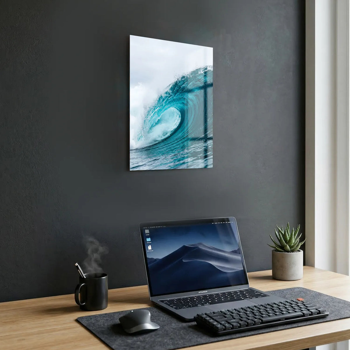 Tableau Vague | en Métal Format A3