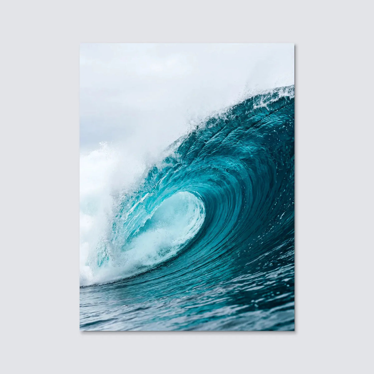 Tableau Vague | en Métal Format A3
