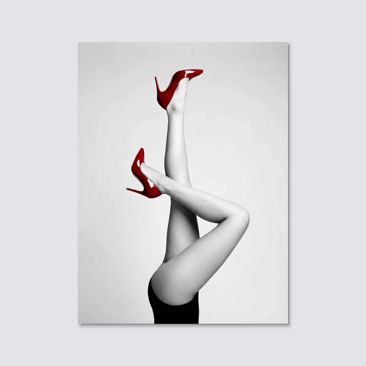 Tableau Talons Rouges Signatures | en Métal Format A3