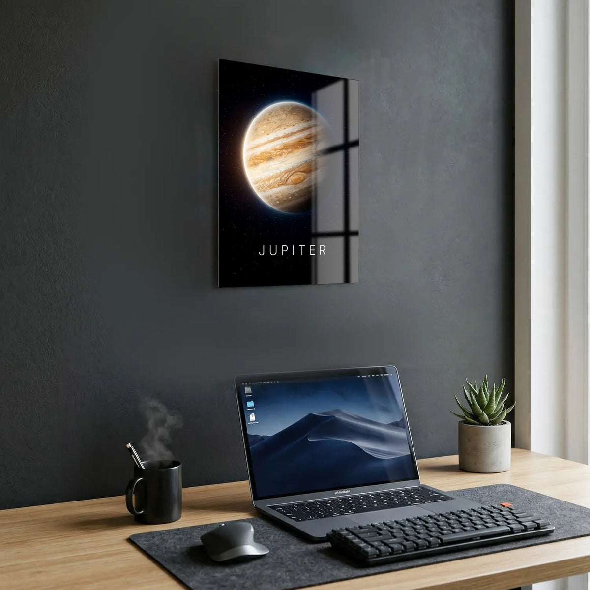 Tableau Jupiter | en Métal Format A3