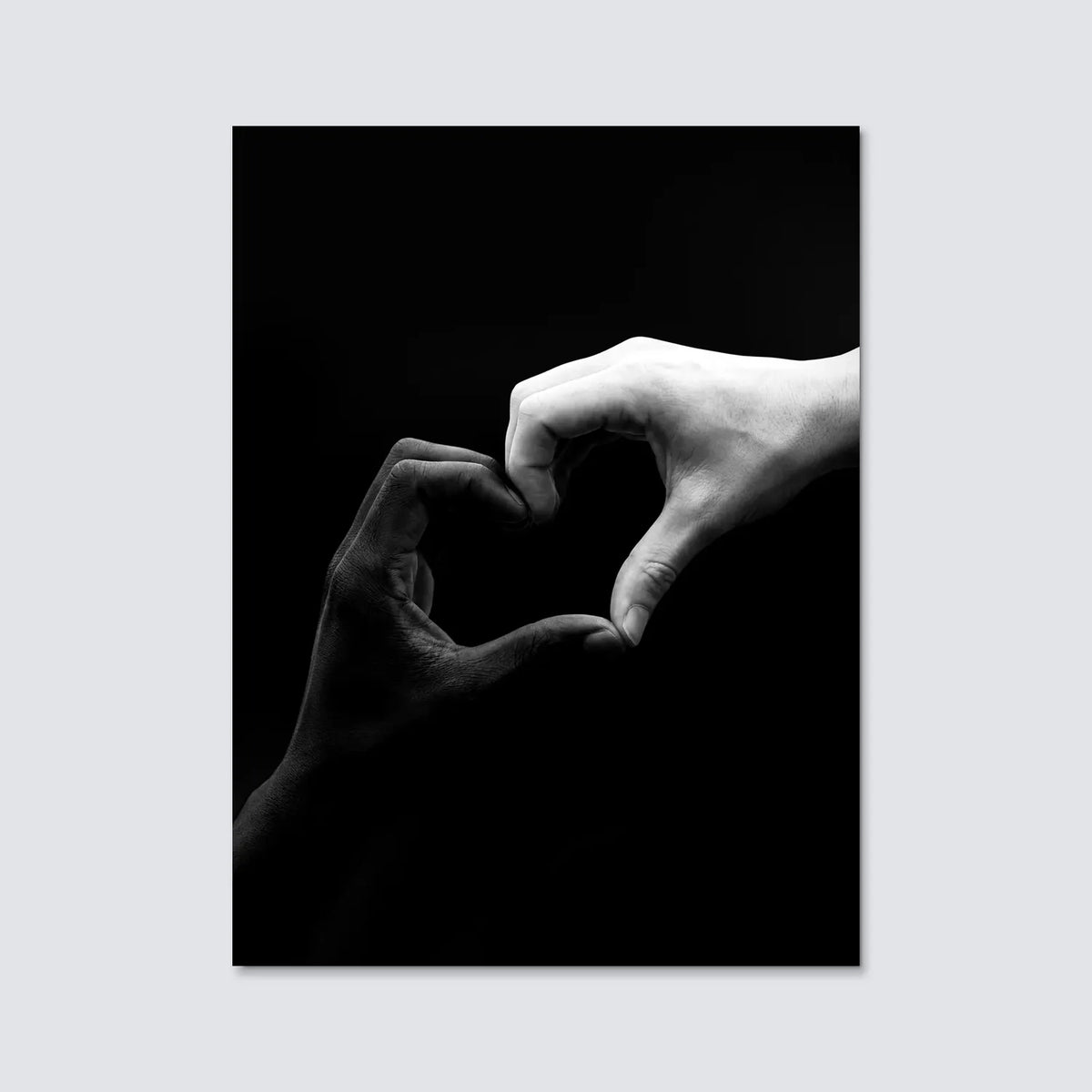 Tableau Union sombre | en Métal Format A3