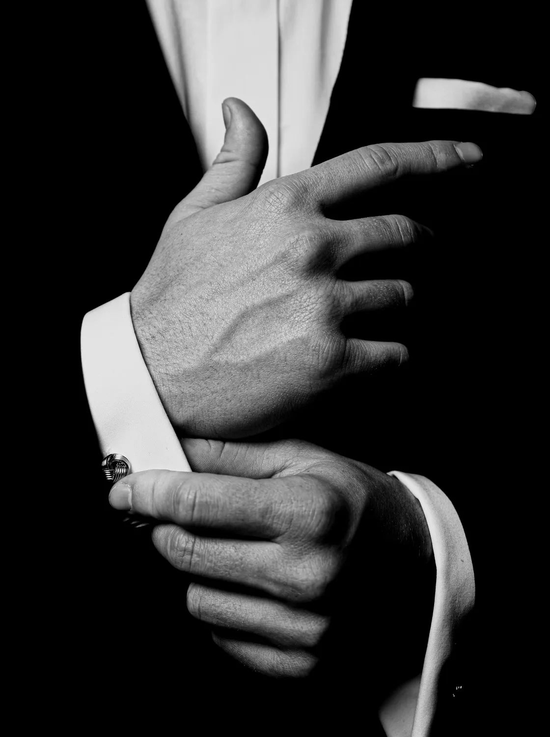 Tableau Gentleman | en Métal Format A3