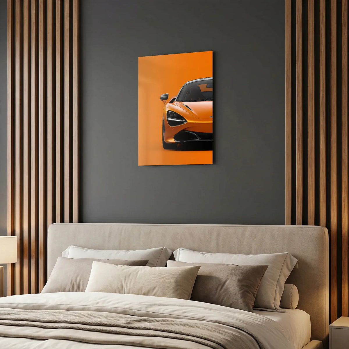 Tableau McLaren 720S — Signature | en Métal Format A3