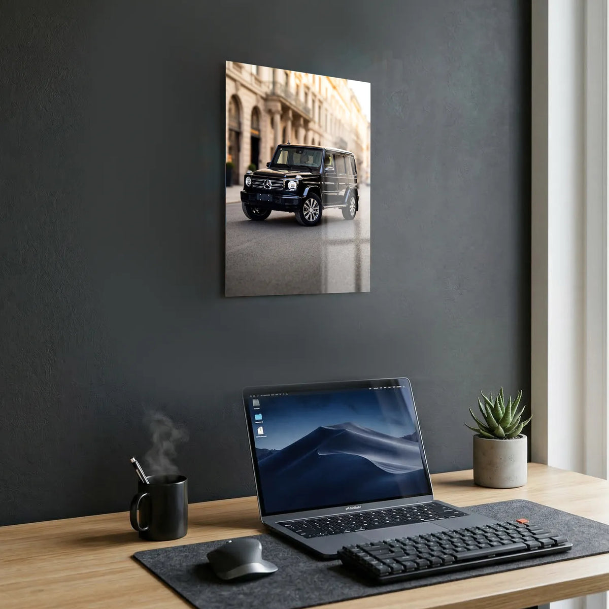 Tableau Mercedes classe G — Haussmannien | en Métal Format A3