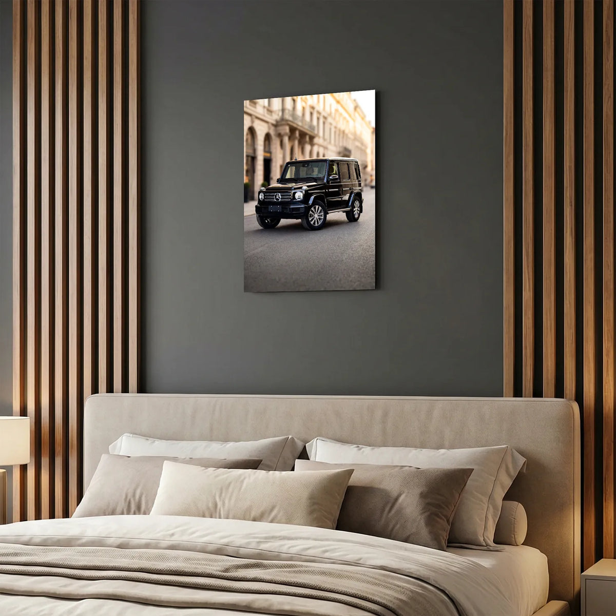 Tableau Mercedes classe G — Haussmannien | en Métal Format A3