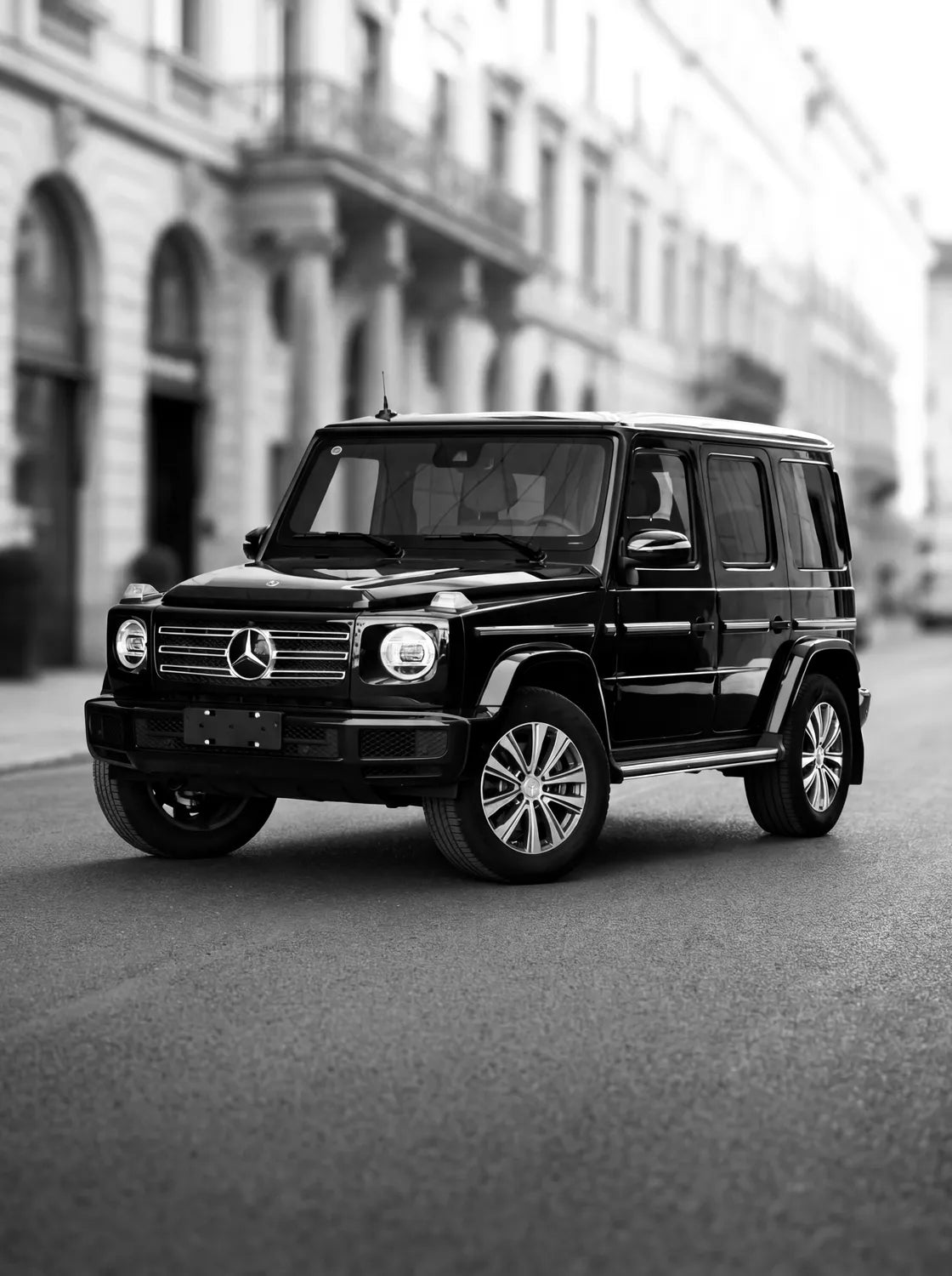 Tableau Mercedes classe G — Haussmannien | en Métal Format A3