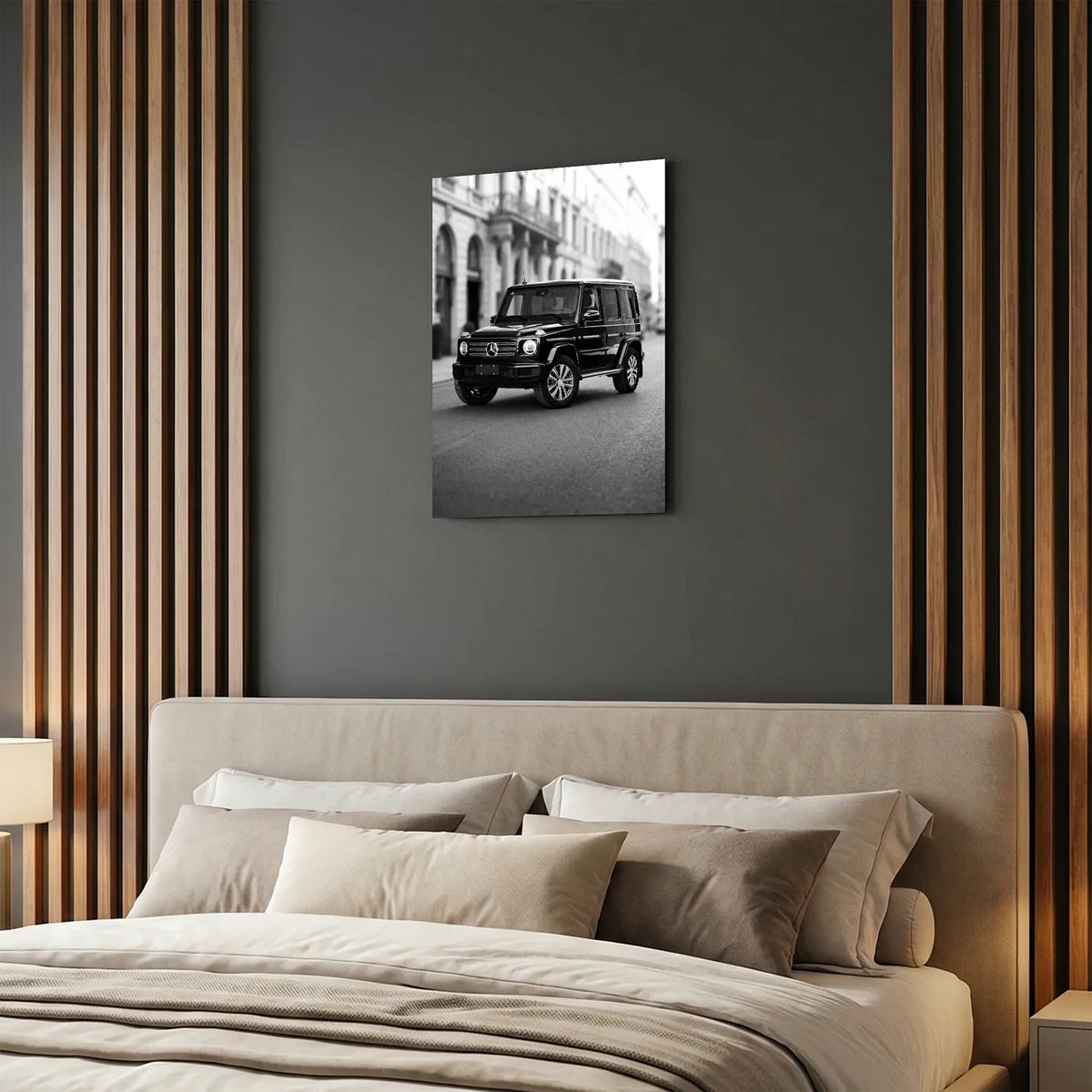 Tableau Mercedes classe G — Haussmannien | en Métal Format A3