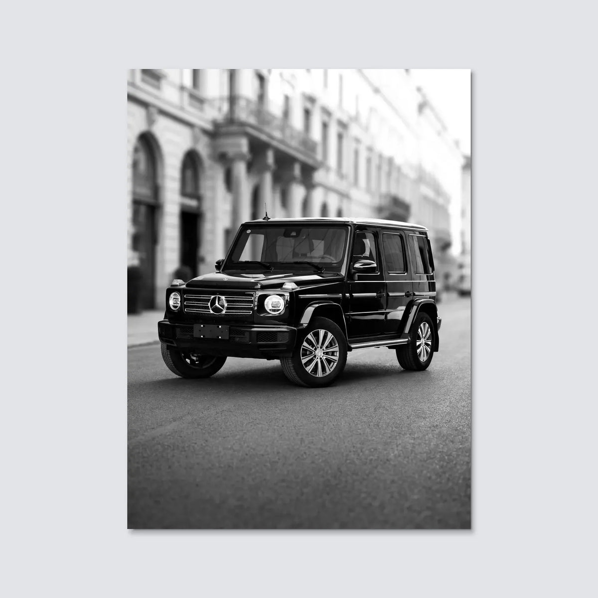 Tableau Mercedes classe G — Haussmannien | en Métal Format A3