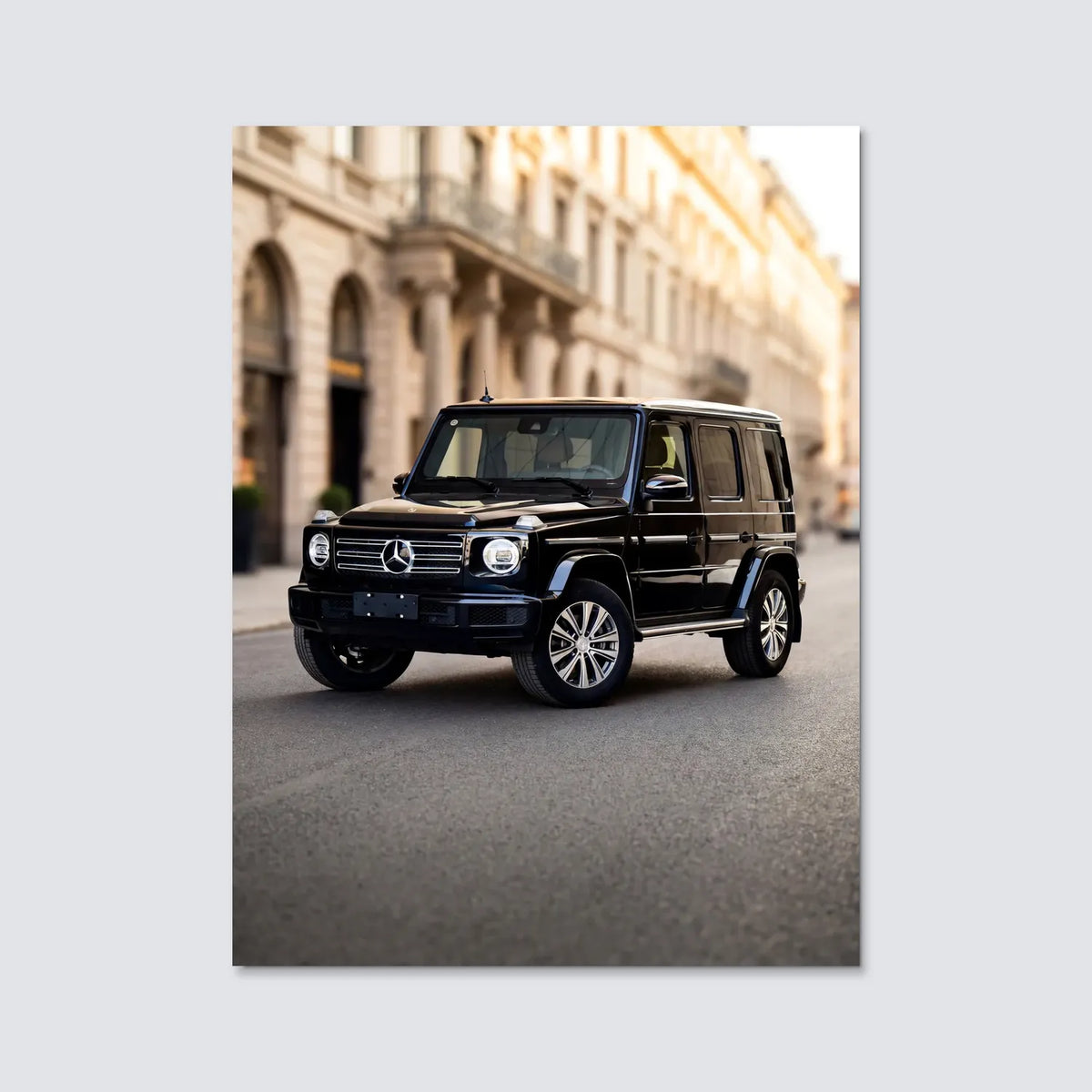 Tableau Mercedes classe G — Haussmannien | en Métal Format A3