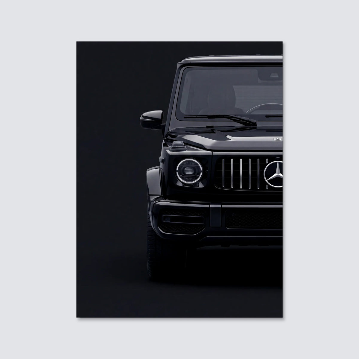 Tableau Mercedes Classe G — Signature | en Métal Format A3