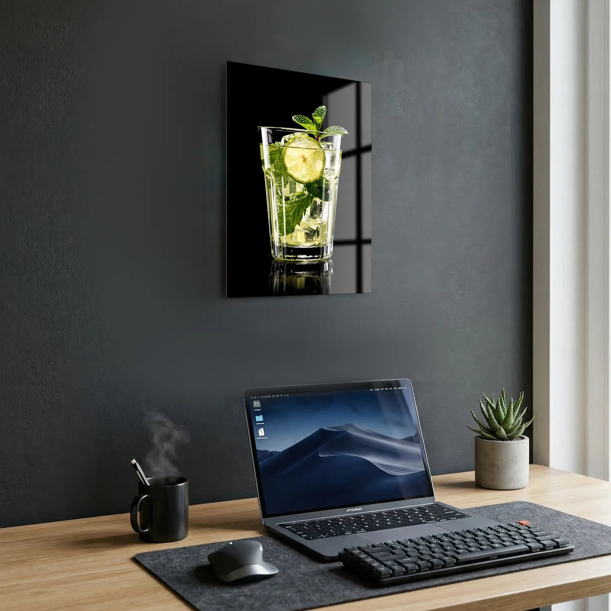 Tableau Mojito | en Métal Format A3