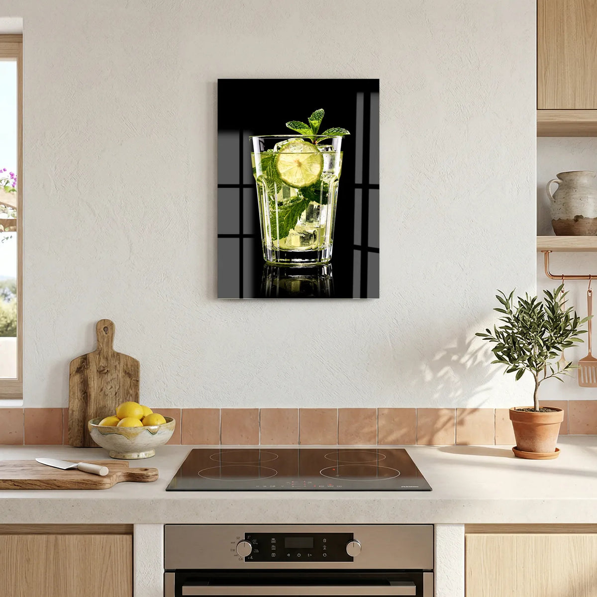 Tableau Mojito | en Métal Format A3