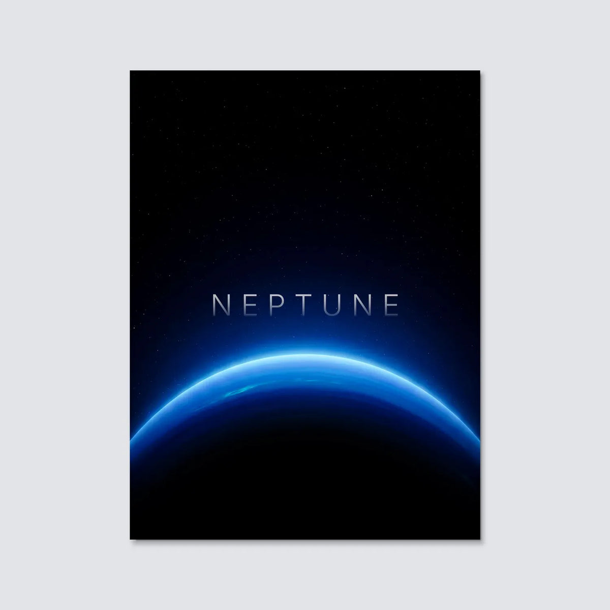 Tableau Neptune Horizon | en Métal Format A3 (Copie)