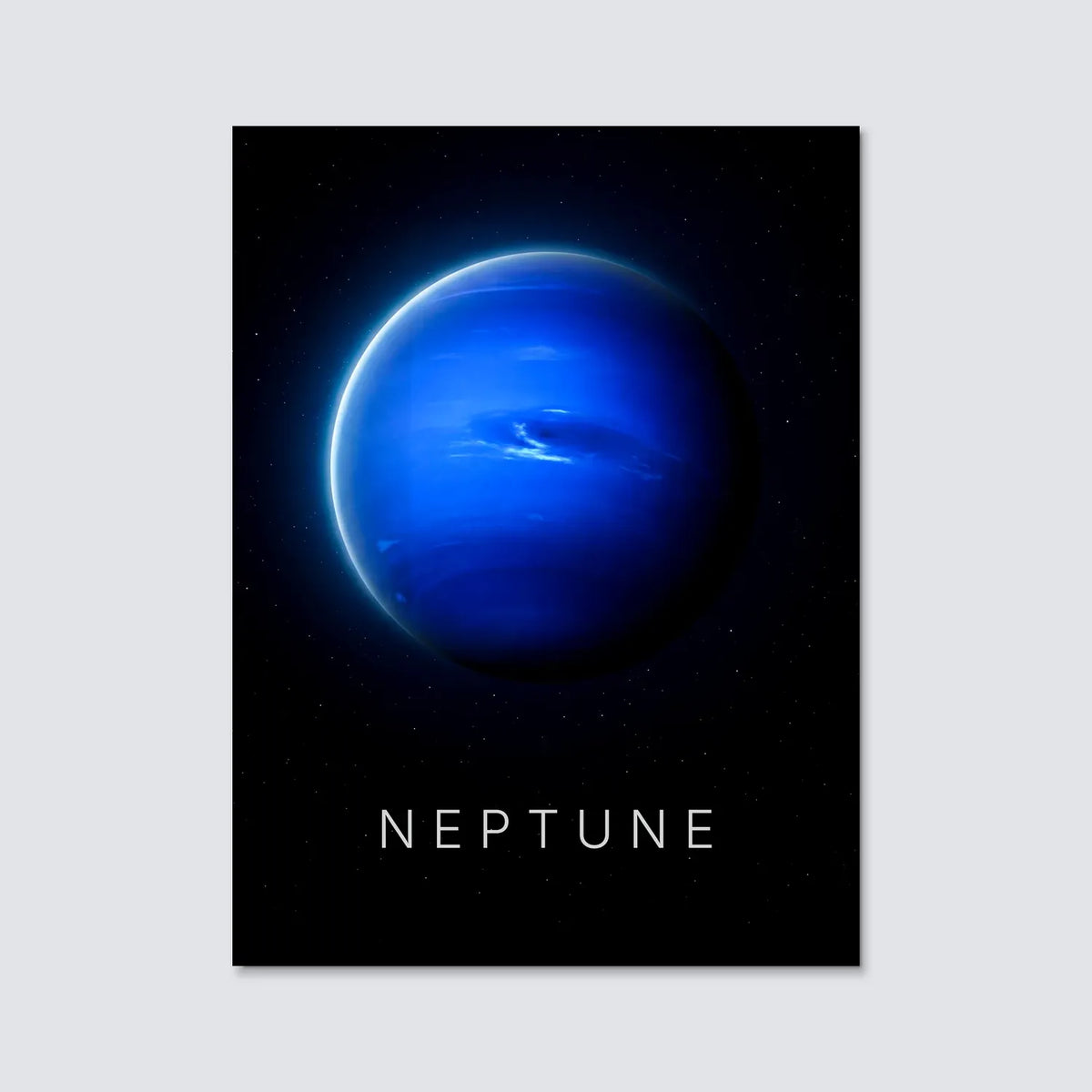 Tableau Neptune | en Métal Format A3