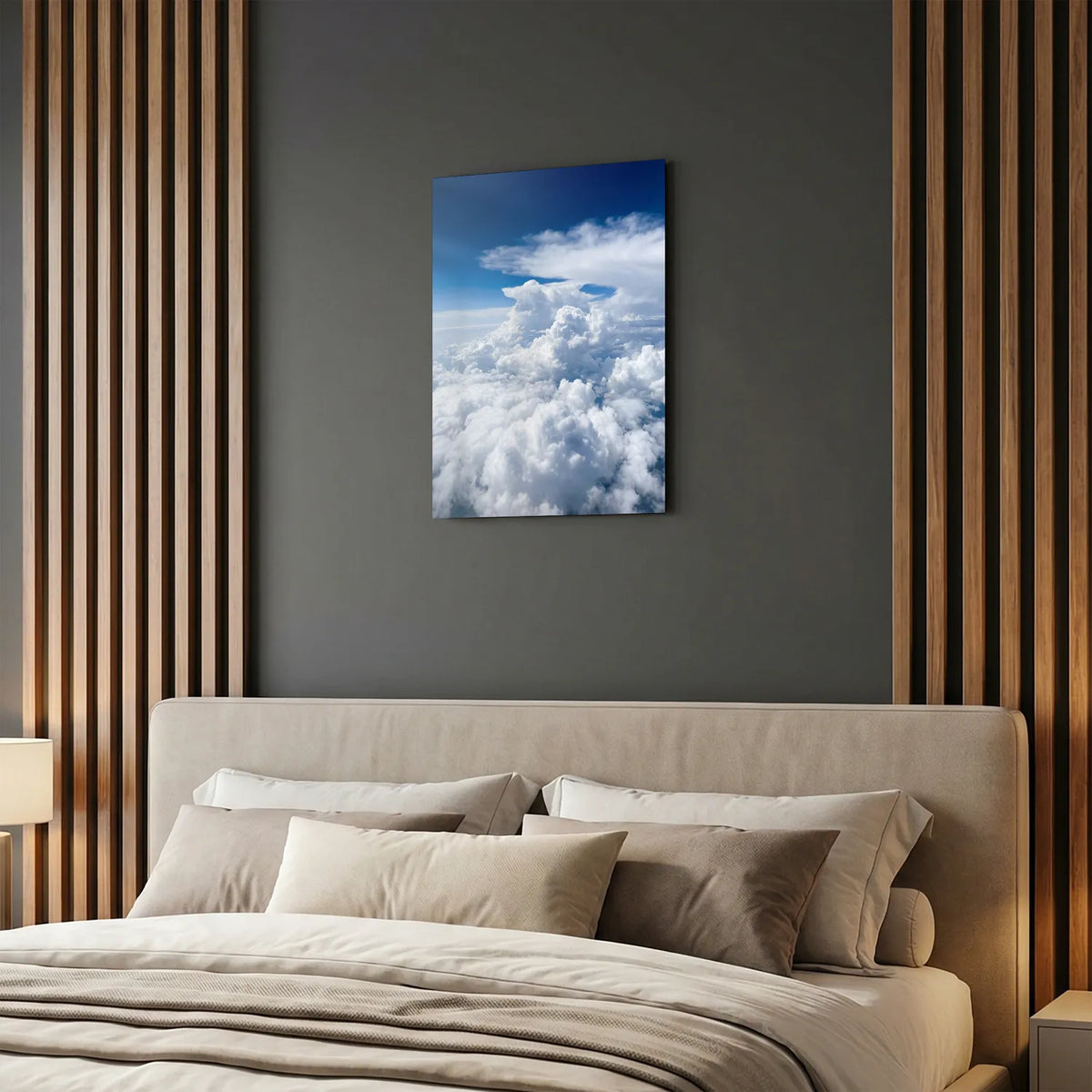 Tableau Au dessus des nuages | en Métal Format A3