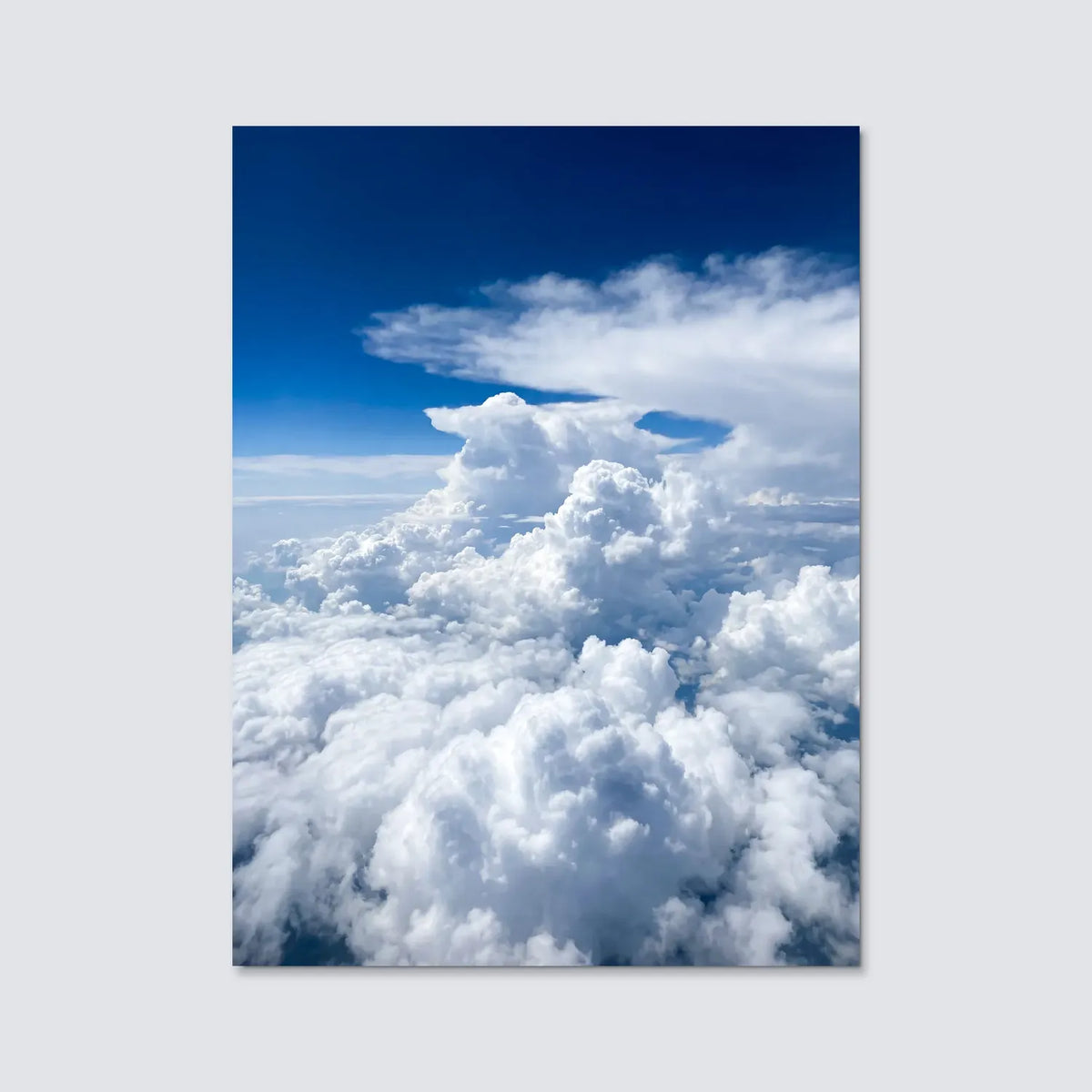 Tableau Au dessus des nuages | en Métal Format A3