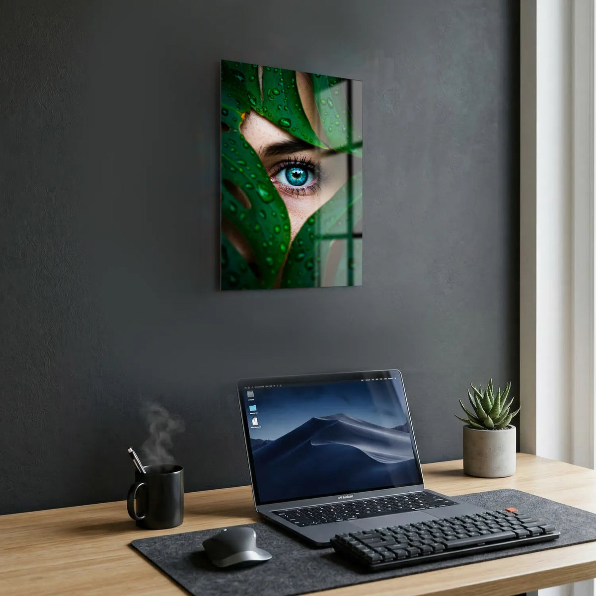 Tableau Feuillage printanier | en Métal Format A3