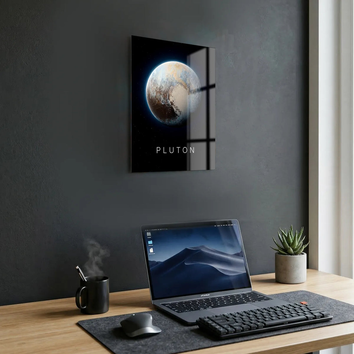 Tableau Pluton | en Métal Format A3