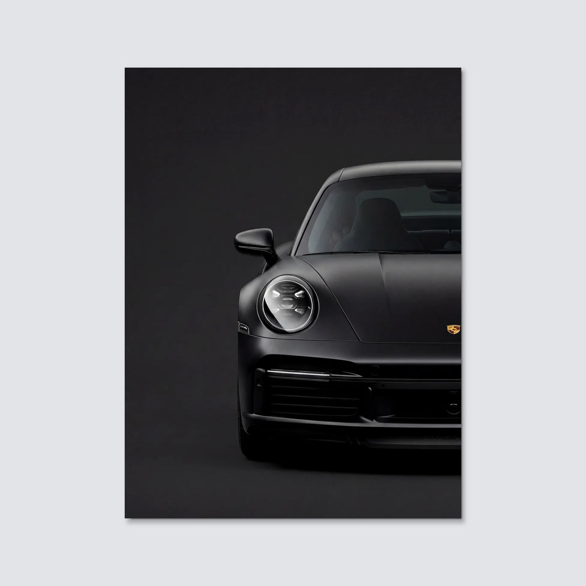 Tableau Porsche 911 Turbo S — Signature | en Métal Format A3