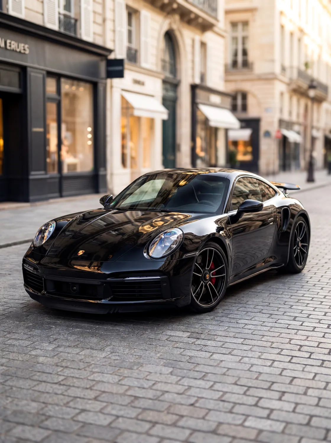 Tableau Porsche 911 Turbo S — Haussmannien | en Métal Format A3