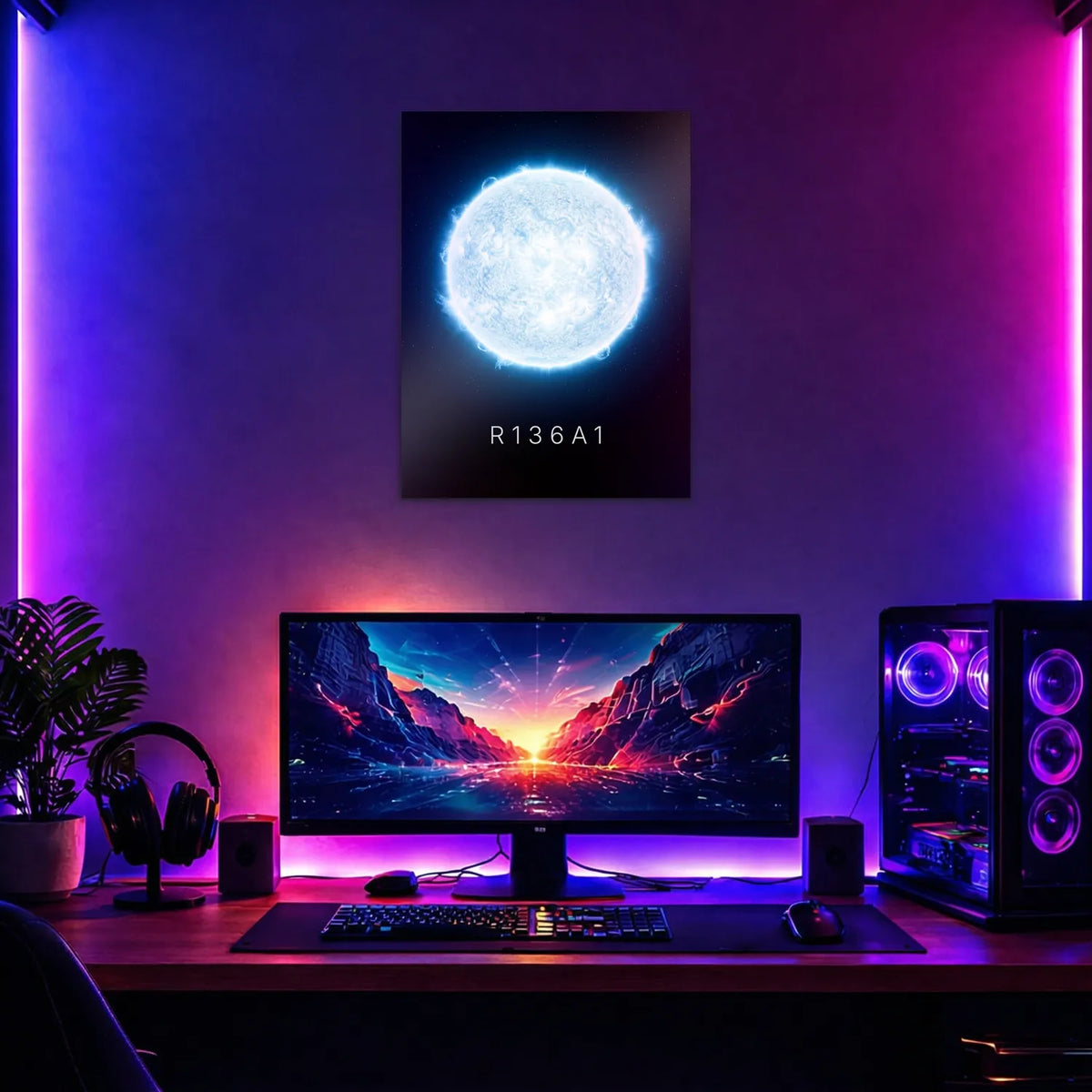 Tableau R136a1 | en Métal Format A3