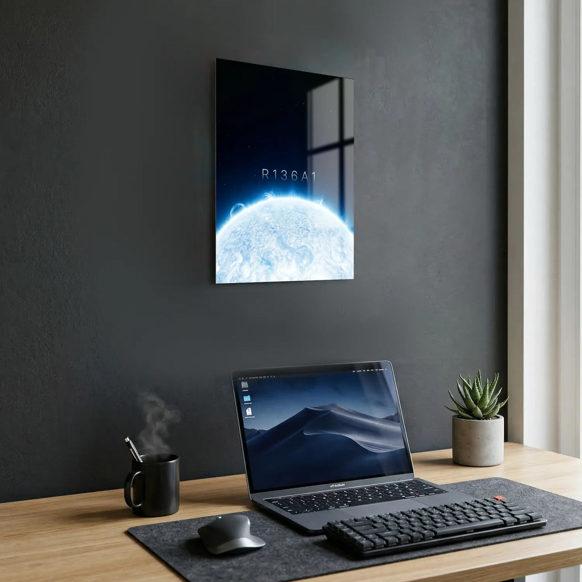 Tableau R136a1 Horizon | en Métal Format A3