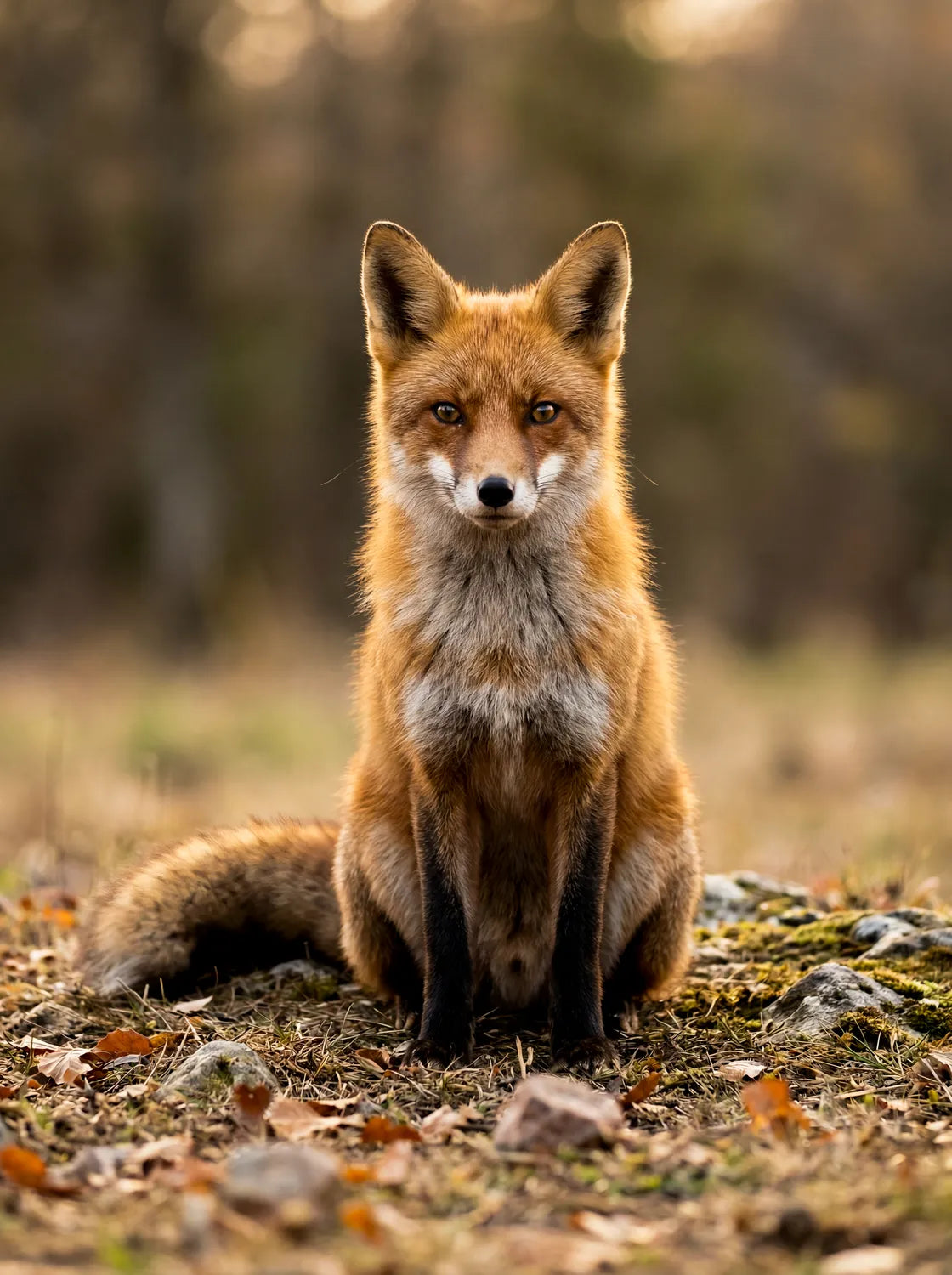 Tableau Renard Sauvage | en Métal Format A3
