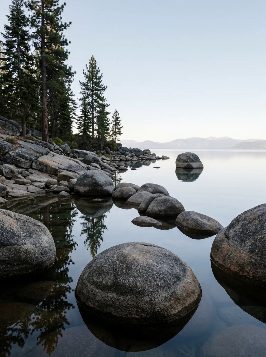 Tableau faire des ricochets | en Métal Format A3