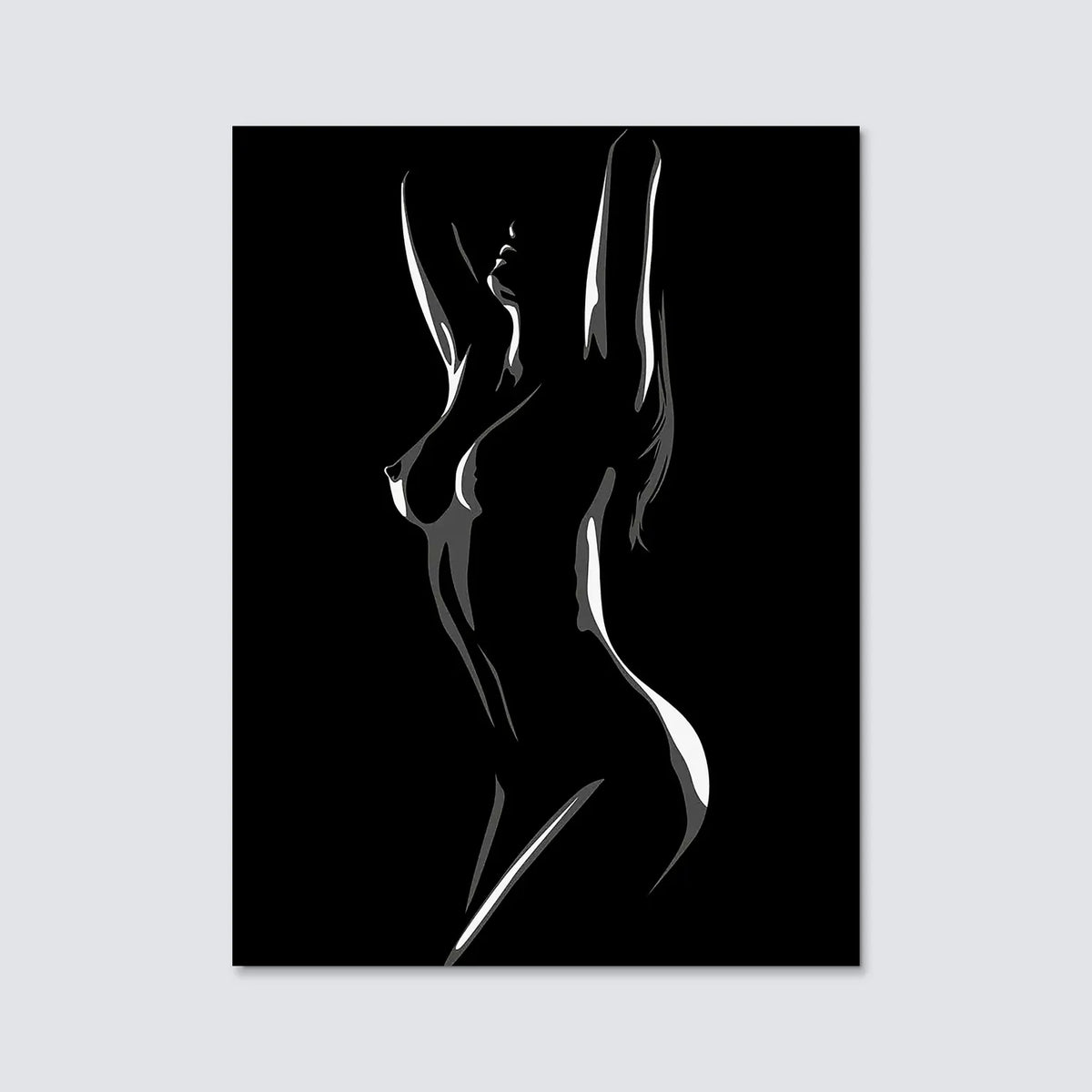 Tableau Fragment | en Métal Format A3