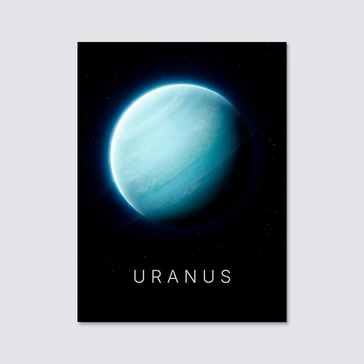 Tableau Uranus | en Métal Format A3