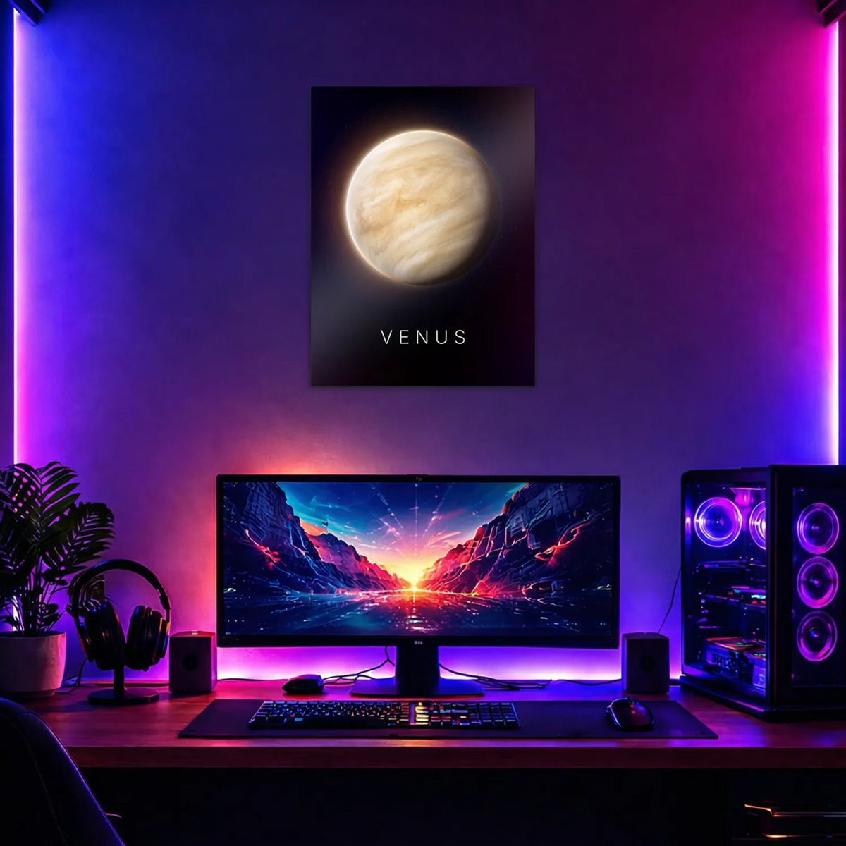 Tableau Vénus | en Métal Format A3