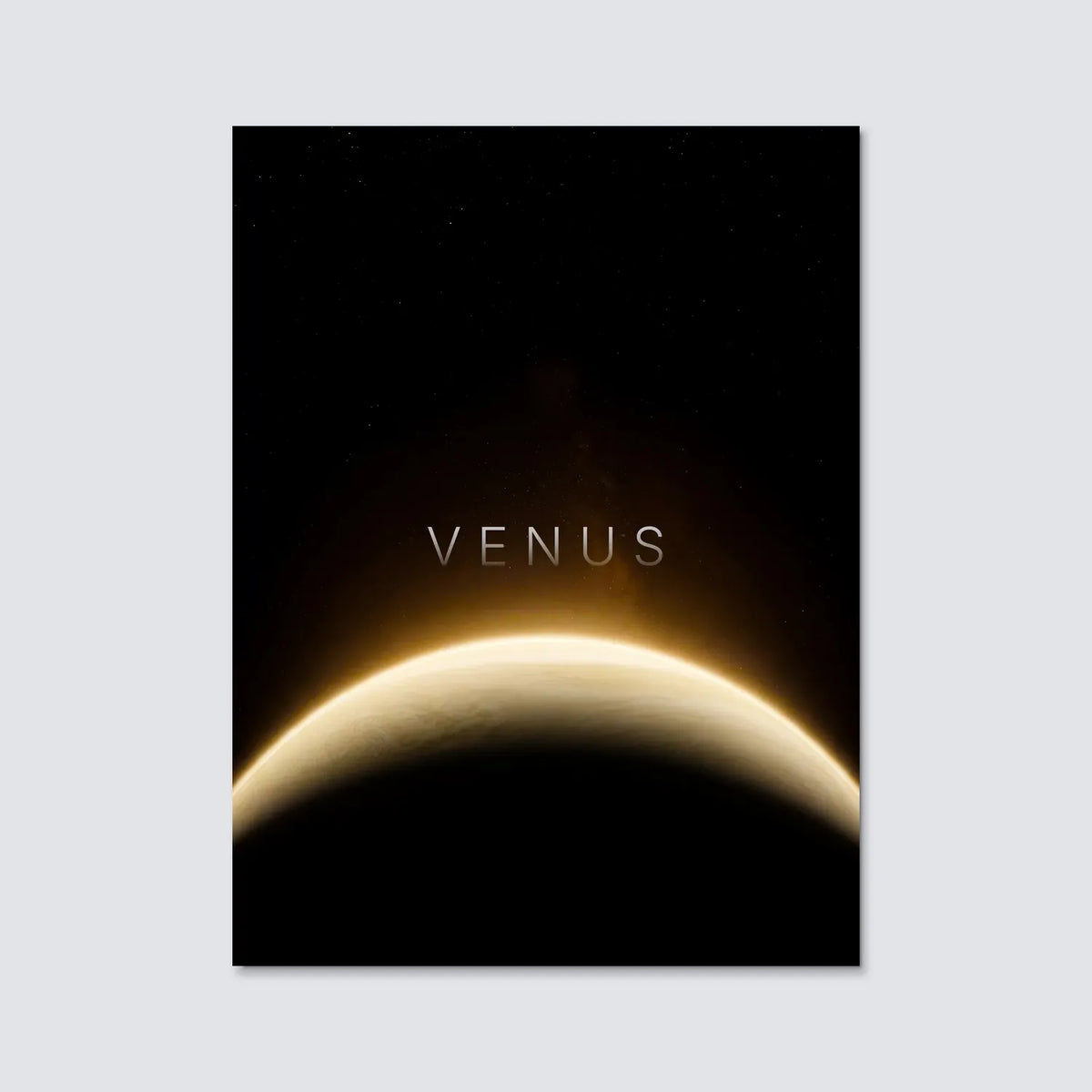 Tableau Vénus Horizon | en Métal Format A3