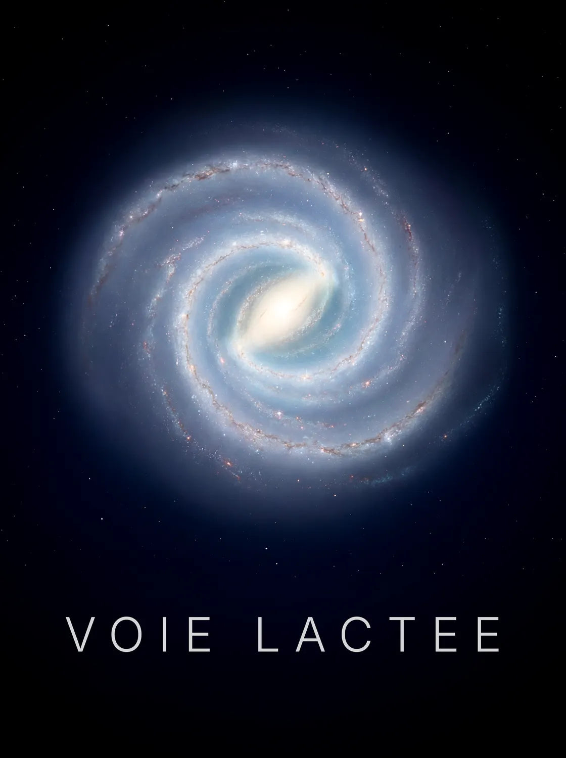 Tableau Voie Lactée | en Métal Format A3