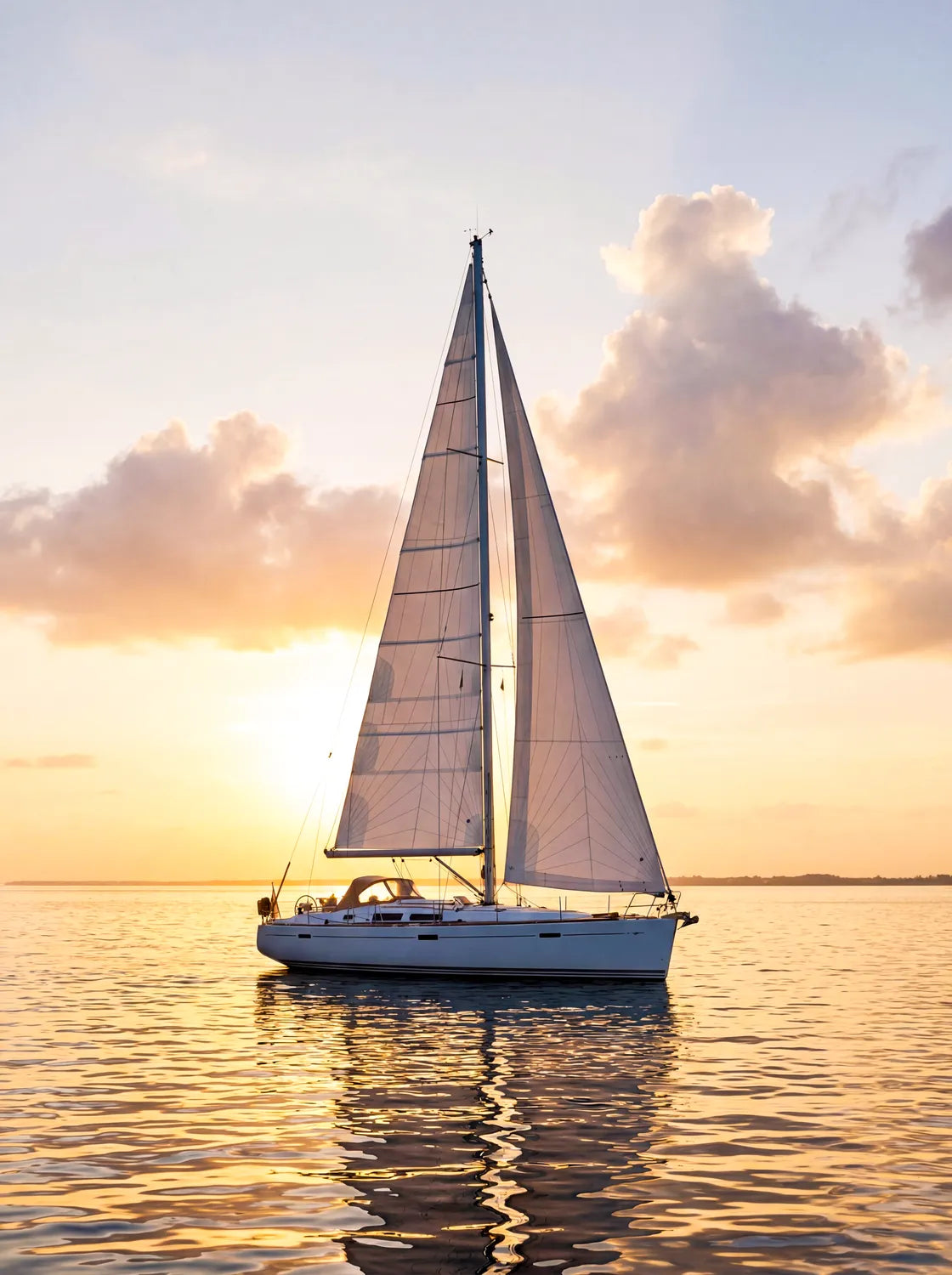 Tableau Voilier | en Métal Format A3