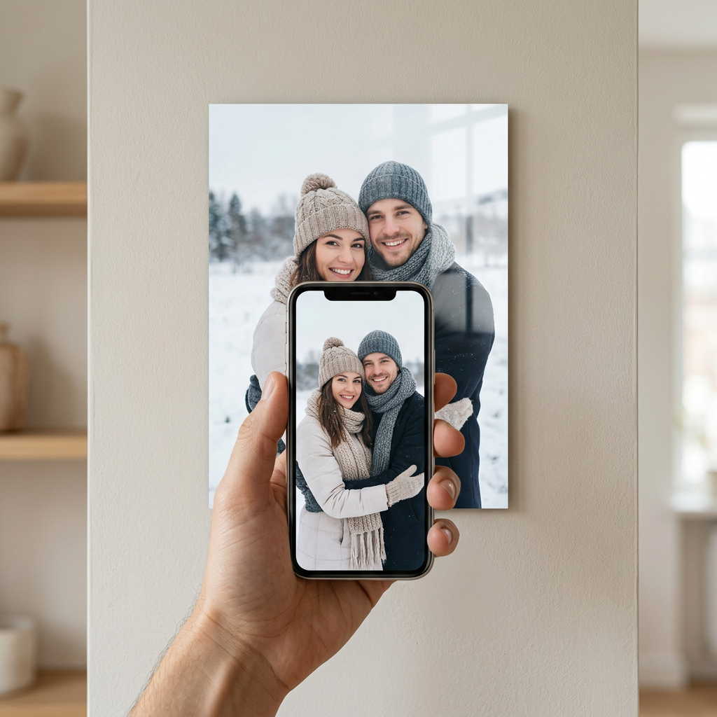 Tableau photo personnalisé | en Métal Format A3